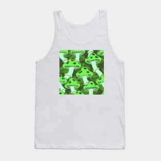 Double Mushroom Pattern 3 Tank Top